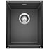 Blanco Precis 13-3/4" Undermount Single Basin SILGRANIT Kitchen Bar Sink Anthracite