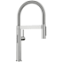 Blanco Culina II Semi-Pro 1.5 GPM Single Hole Pre-Rinse Pull Down Mini Sensor Kitchen Faucet PVD Steel