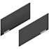 Blum AVENTOS HKi Cover Cap Set - Left and Right - Pack of 2 Deep Gray