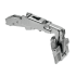 Blum CLIP Top Full Overlay INSERTA Cabinet Door Hinge with 170-Degree Opening Angle and Free Swing Function Nickel