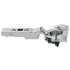 Blum CLIP Top 15-Degree Negative Angle INSERTA Cabinet Door Hinge with 110-Degree Opening Angle, Self Close and BLUMOTION Soft Close Function Nickel