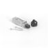 Blum Blumotion 971A for Compact Hinges with Spacer and Wood Screws Nickel