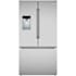 Bosch 100 Series 36 Inch Wide 21.6 Cu. Ft. Energy Star Certified Fingerprint Resistant French Door Refrigerator with MultiAirFlow and AirFreshFilter Stainless Steel