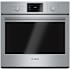 Bosch 500 Series 30 Inch Wide 4.6 Cu. Ft. Electric Single Oven with Broil Element and EcoClean Stainless Steel