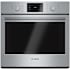 Bosch 500 Series 30 Inch Wide 4.6 Cu. Ft. Electric Single Oven with Warm Mode and Sabbath Mode Stainless Steel