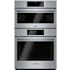 Bosch 800 Series 30 Inch Wide 6.2 Cu. Ft. Electric Oven and Microwave Combo with Viewing Window and Convection Bake Stainless Steel