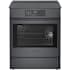Bosch 800 Series 32 Inch Wide 4.6 Cu. Ft. Slide In Induction Range with Convection Pro and Warming Drawer Black Stainless Steel