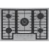 Bosch 800 Series 30 Inch Wide 5 Burner Natural Gas Cooktop with FlameSelect and OptiSim Burner Stainless Steel