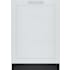 Bosch 24 Inch Wide 16 Place Setting Built-In Panel Ready Top Control Dishwasher with CrystalDry PrecisionWash Panel Ready