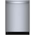 Bosch 500 Series 24 Inch Wide 16 Place Setting Built-In Fingerprint Resistant Top Control Dishwasher with AutoAir and PrecisionWash Stainless Steel