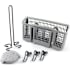Bosch Dishwasher Accessory Kit with Extra Tall Item Sprinkler, Vase Holder, Plastic Item Clips, and Small Item Basket na