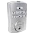 Brinks Brinks Electronic Fingerprint and Keypad Deadbolt Lock Satin Nickel