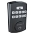 Brinks Brinks Electronic Fingerprint and Keypad Deadbolt Lock Matte Black