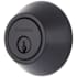 Brinks Raleigh Single Cylinder Keyed Entry Deadbolt from the Transitional Collection Matte Black