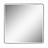 Brio Lighting Brio Reflections 36" Rectangular Beveled Aluminum Framed Wall Mounted Bathroom Mirror Black