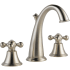 Brizo-6526LF-LHP-ECO-Brushed Nickel with Cross Handles