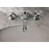 Brizo-65361LF-LHP-Top View of Faucet in Chrome with Cross Handles