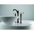 Brizo-65485LF-LHP-Installed Faucet in Cocoa Bronze/Polished Nickel