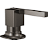 Brizo Frank Lloyd Wright Deck Mounted Soap Dispenser Brilliance Black Onyx