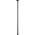 Brizo Essential 24" Ceiling Mounted Shower Arm with Round Flange Brilliance Black Onyx