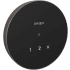 Brizo Mystix Round Auxiliary Exterior Steam Control with LED Indicator - Less Interior Interface Lumicoat Black Onyx