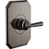 Brizo Beauclere Sensori Thermostatic Valve Trim Only - Less Handle and Rough In Brilliance Black Onyx