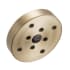 Brizo Essential 1.75 GPM Single Function Rain Shower Head Luxe Gold
