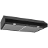 Broan GLA1 Series 130 - 350 CFM 30 Inch Wide Under Cabinet Range Hood with EZ1 Brackets Black