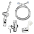 Brondell CleanSpa Non-Electric Bidet Toilet Attachment Chrome