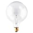 Bulbrite Pack of (12) 25 Watt Vintage Edison Dimmable G40 Medium (E26) Incandescent Bulbs - 180 Lumens and 2700K Clear