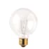 Bulbrite Pack of (24) 25 Watt Vintage Edison Dimmable G25 Medium (E26) Incandescent Bulbs - 150 Lumens and 2700K Clear