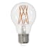 Bulbrite Pack of (2) 8.5 Watt Dimmable A19 Medium (E26) LED Bulbs - Clear - 1,100 Lumens, 2700K, and 80CRI Clear