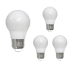 Bulbrite Pack of (4) 7 Watt Dimmable Medium (E26) LED Bulbs- 700 Lumens, 2700K, and 80CRI Milky
