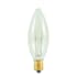 Bulbrite Pack of (50) 15 Watt Dimmable B8 Candelabra (E12) Incandescent Bulbs Clear