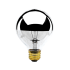 Bulbrite Pack of (6) 100 Watt Dimmable G25 Medium (E26) Incandescent Bulbs Half Chrome