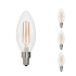 Bulbrite 6.5 Watt Dimmable B11 Candelabra (E12) LED Bulb- 750 Lumens, 5000K, and 90CRI N/A