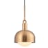 Buster + Punch Forked 10" Wide LED Mini Pendant with Metal and Glass Shade Brass / Opal