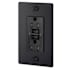 Buster + Punch 15 Ampere GFCI Electrical Outlet Black