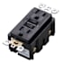 Buster + Punch US Electricity 15 Ampere GFCI Electrical Outlet Black