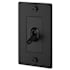 Buster + Punch 1 Gang 15 Ampere 3 Way Universal Switch Black