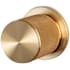 Buster + Punch Cross Luxury Bespoke Diamond Knurled Solid Brass Passage Door Knob Set with 3-3/4" Backset Brass