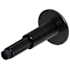 Buster + Punch Cross 3-3/4 Inch Baseboard Mounted Rigid Door Stop Black