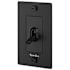 Buster + Punch 1 Gang 15 Ampere 3 Way Universal Switch with Logo Black