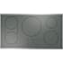 Cafe 36 Inch Wide 5 Burner Induction Cooktop with Built-in Wi-Fi Stainless Steel