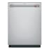 Cafe 24 Inch Wide 16 Place Setting Built-In Fingerprint Resistant Top Control Dishwasher with Ultra Wash and Dry Stainless Steel