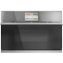 Cafe 30 Inch Wide 1.7 Cu. Ft. Electric Single Oven with LCD Display and Five-in-One 120V Advantium Technology Platinum Glass