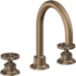 California Faucets Descanso Works 1.2 GPM Widespread Bathroom Faucet Antique Brass Flat