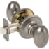 Callan Carlyle Passage Door Knob Set Antique Silver