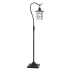 Cal Lighting Silverton 60" Tall Arc Floor Lamp Dark Bronze