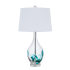 Cal Lighting Harlan 27" Tall Vase Table Lamp Clear